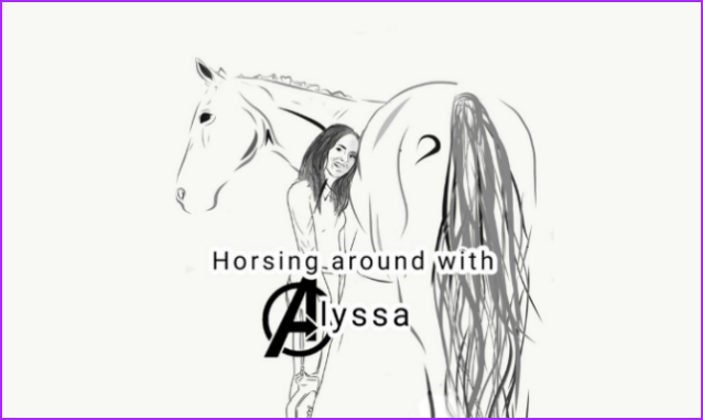 Horsing Around With Alyssa Podcast on the World Podcast Network and the NY City Podcast Network