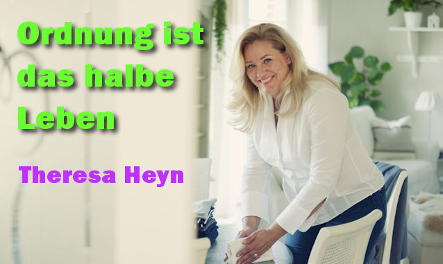 Ordnung ist das halbe Leben By Theresa Heyn Podcast on the World Podcast Network and the NY City Podcast Network