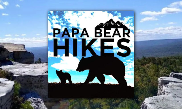 Papa Bear Hikes Podcast on the World Podcast Network and the NY City Podcast Network